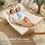Външен хамак Outsunny 200x140 см, двуслоен хамак, снимка 2