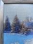 гоблен ,, Зимен ден", 33/20 см, снимка 4