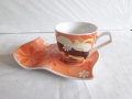 Модерна порцеланова чашка за кафе, снимка 1 - Чаши - 36080519