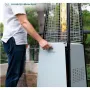 Cecotec  Газов пирамида 13000 W, гааз бутан или пропан, форма на пирамида, ефект на факла, снимка 3