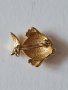 Позлатена брошка - риба, снимка 2