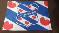 Футболно знаме на нидерландския (холандския) Хееренвеен SC Heerenveen 120х85 см - джоб за прът, снимка 1
