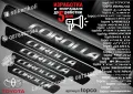 ПРАГОВЕ карбон TOYOTA TACOMA фолио стикери topta, снимка 8