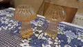 Стъклена ваза гъба, снимка 1