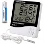 Термометър за вътрешна и външна температура, снимка 1 - Други стоки за дома - 42169525