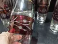 Ретро стъклени чаши , снимка 7