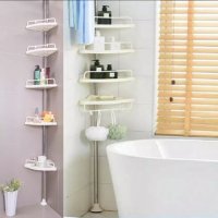 Ъглова етажерка за баня Multi Corner Shelf, снимка 3 - Органайзери - 34066057