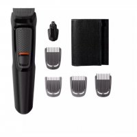 Мултифункционален тример за лице 6 in 1 Philips Multigroom MG3710/15, снимка 1 - Тримери - 34017122