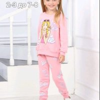 🌈 Детски дрехи за момиче Барби, снимка 11 - Детски комплекти - 41970312