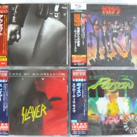 Японски дискове - Metallica,Accept,Kiss,Slayer,Iron Maiden, снимка 1 - CD дискове - 42231878