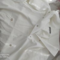 Бял комплект с блуза и панталон, снимка 5 - Комплекти - 39193883