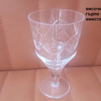 Кристални чаши за алкохол, столче, ръчна гравюра – 6 бр, снимка 2 - Чаши - 41990941