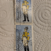 Дефектна пощенска марка.ГДР., снимка 2 - Филателия - 44811582