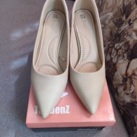 Дамски обувки Tendenz 38 бежеви, снимка 1 - Дамски елегантни обувки - 41411643