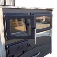 Готварска печка на дърва ABC Concept 2 Air 5 - 12 kW, ефективност 77,2%, десен димоотвод, снимка 6 - Други стоки за дома - 39914451