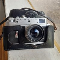 Механичен лентов съветски фотоапарат Зоркий 4, снимка 2 - Антикварни и старинни предмети - 41866788