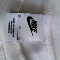   Суичър Nike бял, снимка 5 - Спортни дрехи, екипи - 44821191
