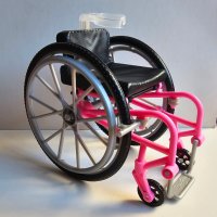 Barbiе инвалидна количка, снимка 1 - Кукли - 44339514