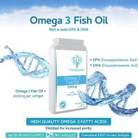 Меки гелове с рибено масло Omega-3, снимка 4 - Хранителни добавки - 41067979