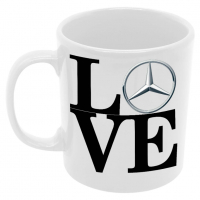 Чаша Mercedes LOVE, снимка 6 - Чаши - 36138914