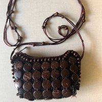 Мини плетена чантичка, снимка 3 - Портфейли, портмонета - 41496041