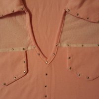Розова блуза Барби S-5лв.НОВА, снимка 2 - Блузи с дълъг ръкав и пуловери - 41697484