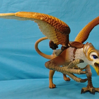 Schleich World of History Knights Griffin Rider Bird of Prey 11" фигурка играчка фентъзи грифон, снимка 1 - Колекции - 44711294