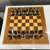 Красив порцеланов шах , снимка 2 - Шах и табла - 39995556