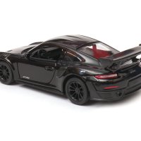 Porsche 911 GT2 RS - мащаб 1:36 на KinSmart моделът е нов в кутийка, снимка 14 - Колекции - 42687511