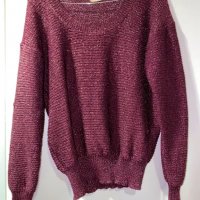 Пуловери с блестящи частици, снимка 3 - Блузи с дълъг ръкав и пуловери - 34528337
