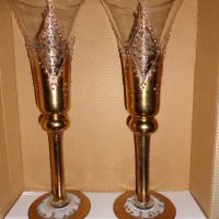  Ритуални чаши за сватбено тържество, снимка 9 - Декорация за дома - 39090276