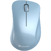 Мишка Безжична CANYON CNE-CMSW11BL 1200dpi 3 btn Синя Wireless Mouse, снимка 1 - Клавиатури и мишки - 36504504