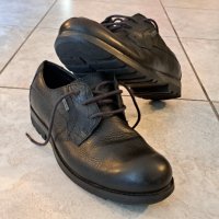 clarks 1825 gore-tex мъжки обувки естествена кожа номер 44,5 UK 10 черни , снимка 2 - Ежедневни обувки - 42702038