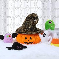 Нов комплект от 6 броя Хелоуин плюшени играчки Подарък Деца Украса Декорация, снимка 6 - Плюшени играчки - 42506147