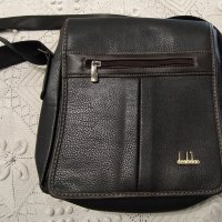 Мъжка чанти от естествена кожа – средна големина, снимка 1 - Чанти - 40913705