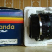 Lens  MIRANDA 28MM F/2.8 Широкоъгален обектив	, снимка 1 - Обективи и филтри - 42046466