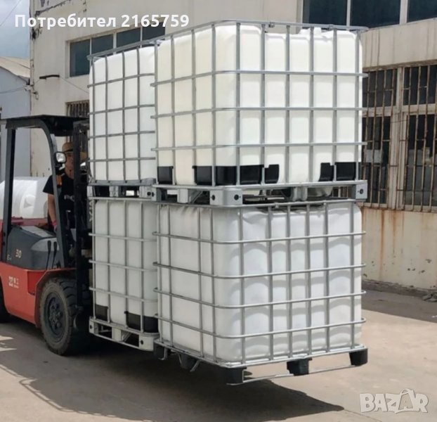 Бидони 1000 литра, цистерни един тон, снимка 1