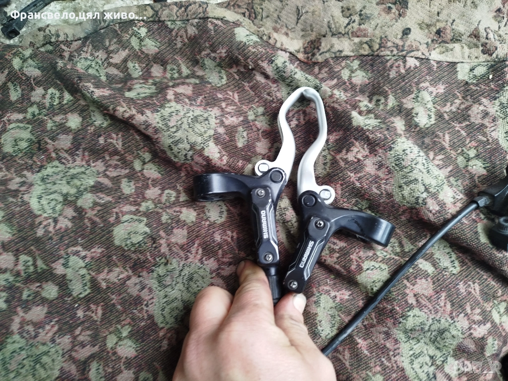 Хидравлични спирачки за велосипед свалени от 26 цола Shimano bl m 486, снимка 1