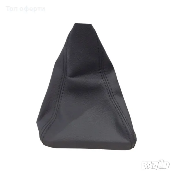 Маншон за скоростен лост съвместим с BMW E60 - ЧЕРЕН, снимка 1