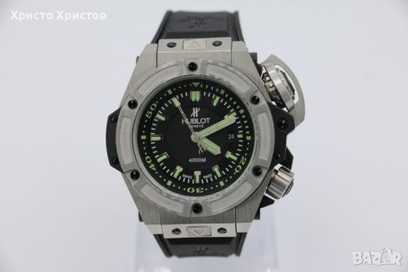  Луксозен мъжки часовник Hublot Diver 4000, снимка 1