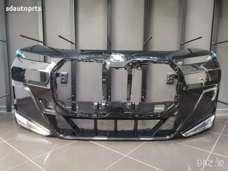 Предна Броня BMW 7 i7 G70 M Пакет БМВ 7 и7 Г70 М Спорт Хром Комплект - A44, снимка 1