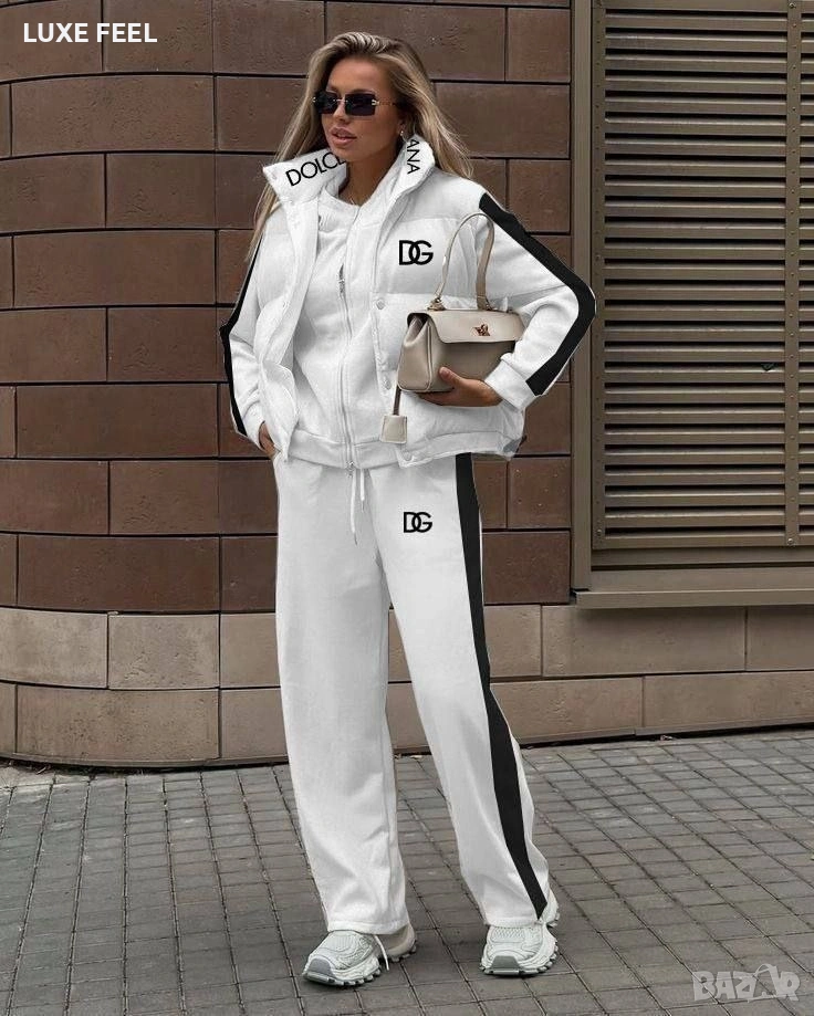 Дамски Комплект Елек + Екип ⚜️ Dolce Gabanna , снимка 1