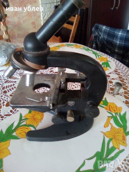продавам микроскоп СARL  ZEJSS  JENA, снимка 1