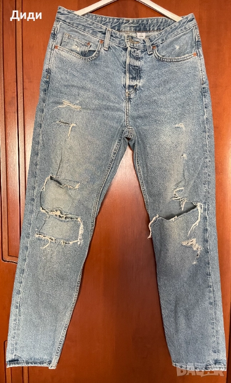 Дамски накъсани дънки Denim H&M, снимка 1