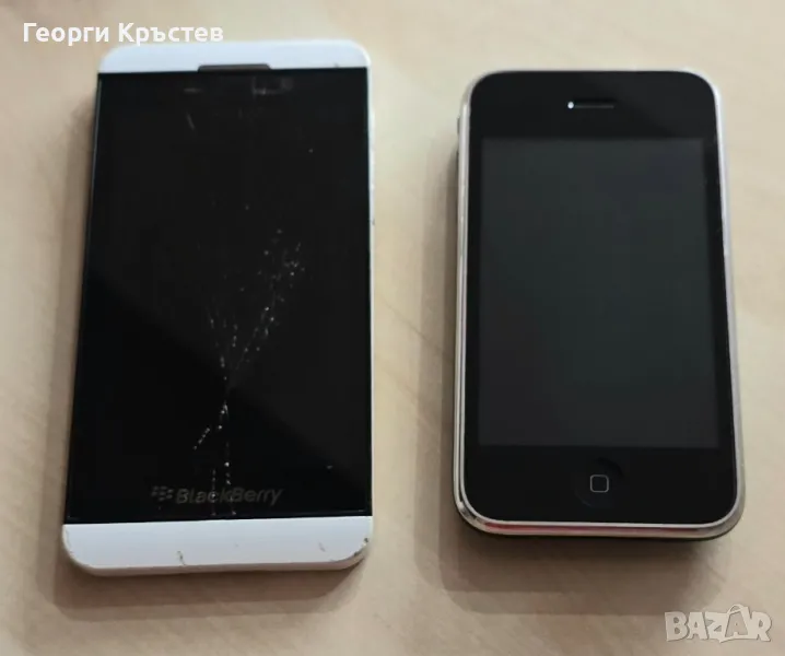 Blackberry Z10 и iPhone 3G, 8GB, A1241 - за ремонт, снимка 1