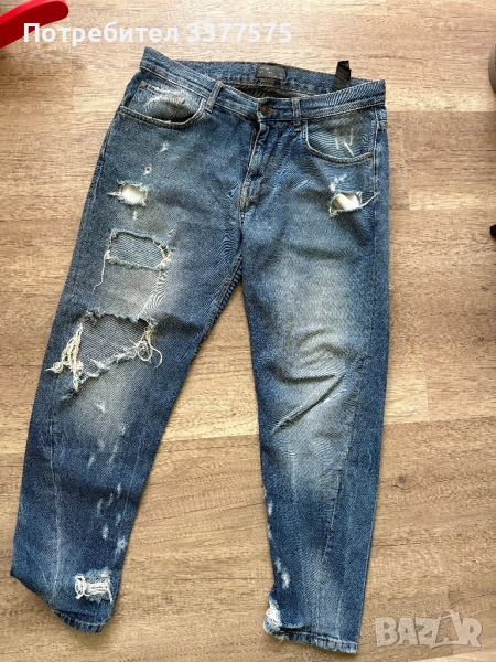 ZARA мъжки скъсани дънки , снимка 1