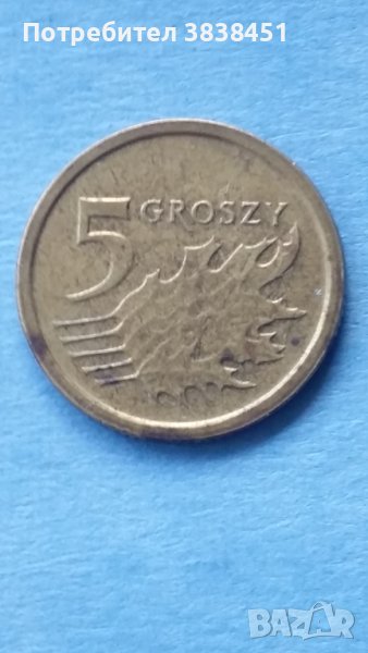 5 groszy 2014 г Польска, снимка 1