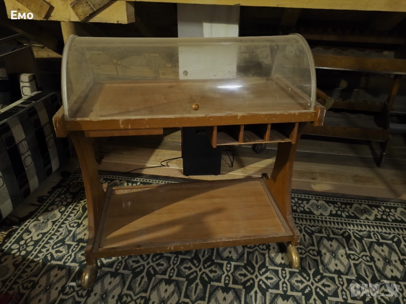 Ресторантска дървена количка , снимка 1