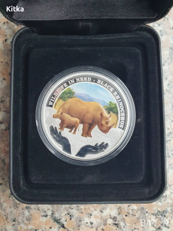 1 унция Сребро 999 + СЕРТИФИКАТ, цветна, снимка 1