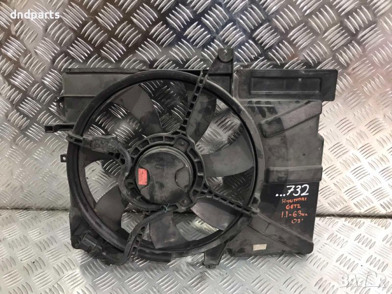 Охладителна перка Hyundai Getz,1.1i,2003г., снимка 1